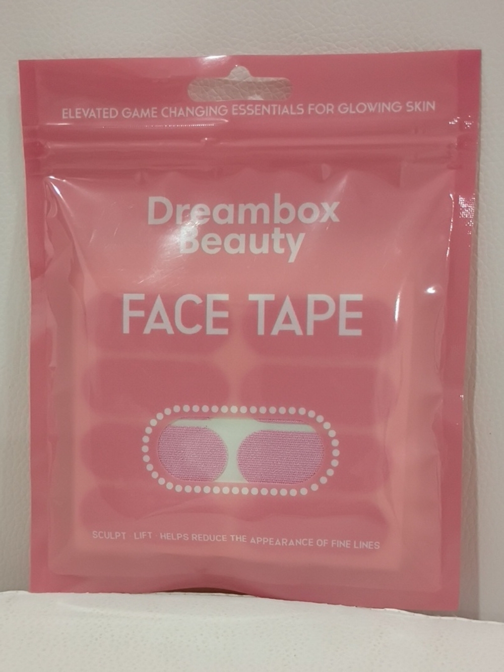 Pink Face Tape — Lifting Facial Strips